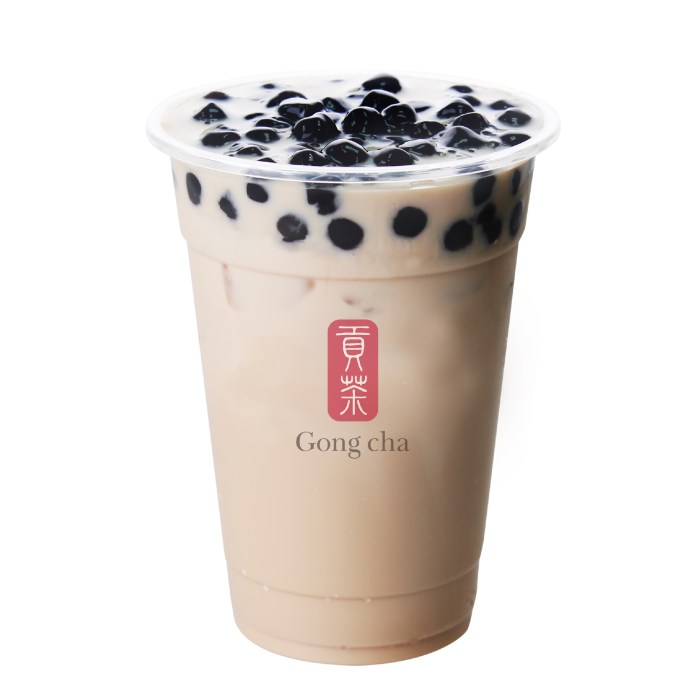 Gong cha wintermelon milk tea