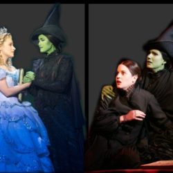 A green wicked witch in an acclaimed musical