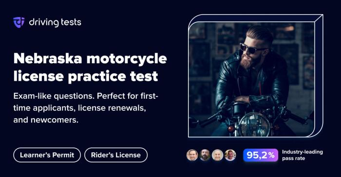 Nebraska dmv motorcycle practice test