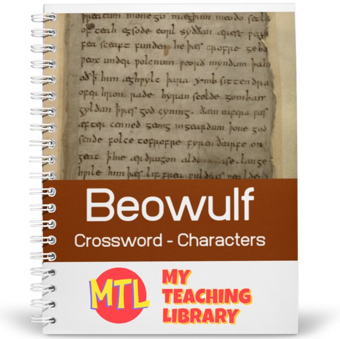 Beowulf crossword puzzle answer key