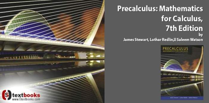 Precalculus mathematics for calculus 7th edition answer key