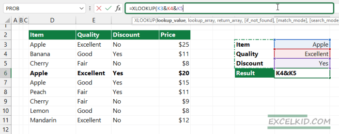 Xlookup vlookup hlookup